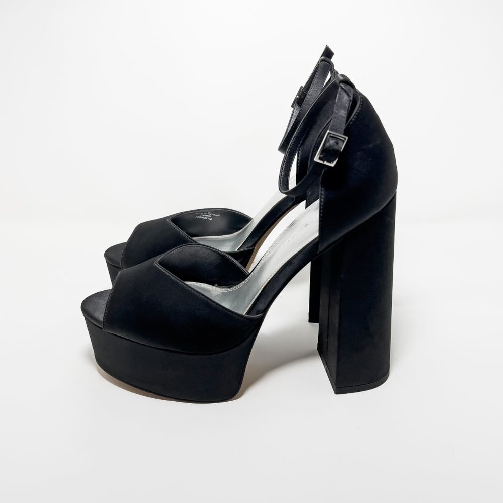 ASOS Black Platform Sandals
